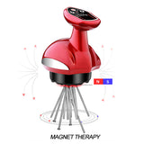 New Electric Cupping Massage Suction Vacuum Magnet Therapy Guasha Scraping Massage Stimulate Acupoint Body Slimming Rechargeable
