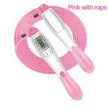 Cordless Electronic Skipping Rope Gym Fitness Crossfit Skipping Smart Jump Rope With LCD Screen Counting Speed Skipping Counter