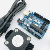 Arduino and Water Flow Sensor USN-HS43TA G3/4" Totalizer Flow Measurement with Nylon Water Flow Sensor Turbine Flowmeter iSentro