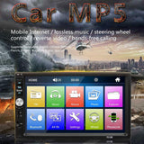 Car Stereo Auto Audio Mp5 Player Bluetooth 7" Screen Central Multimedia Auto Radio USB TF FM Support Android
