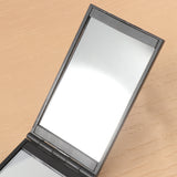 Hairdressing Mirror Portable 360 No Dead Angle All Sides Foldable Makeup Mirror