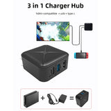 Fast Charger for Switch Console HDMI-Compatible TV Charging Dock for Switch Adapter