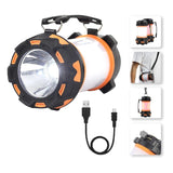 Camping Lantern Rechargeable 3600 Capacity Power Bank Camping Flashlight Waterproof Led Portable Camping Lamp Torch Flash Light