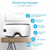 Smart Electric Eye Massager Vibration Eye Massager Care Pressure Vibration Eye Pressure Eye Massager Therapy Heated Air C0K4
