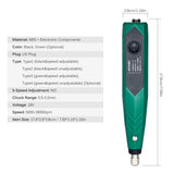 Cordless Rotary Tool Kit Multi-Functional Electric Grinder Mini Portable Rechargeable Cordless Electric Grinding Polishing Kit