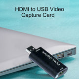 HDMI To USB Video Capture Card Audio Video Capture Card For 1080P Recorder Game Video Streamer Laptop Computer Accessories