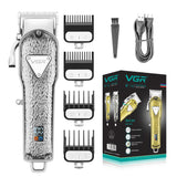 All Metal Professional hair clipper electric barber hair trimmer for men rechargeable hair cutting machine haircut cord/cordless