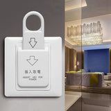 2 Set Card Hotel House Guest Room Wall Reader Switch Energy Saving Insert Key-30A &amp; 40A