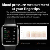 S6T Medical Grade Smart Watch Men and Women Air Pump + Airbag Sphygmomanometer Body Temperature Heart Rate Elderly Health Watchs
