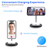 NEW 3 in 1 Magnetic Wireless Charger 10W Qi Fast Charging For iPhone 12 13 Pro Max Apple Watch Airpods Pro Charging Dock Station