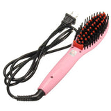 EU/US Beauty Electric Hair Straightener Straight Comb Irons Brush Thermostatic Styling For Shop Home