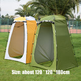 Waterproof Changing Fitting Room Dual Layer Waterproof Anti UV Tourist Tents Anti-UV Outdoor Camping Shower Bathing Tent