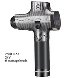 Massage Gun Muscle Relaxation Deep Tissue Massager Fitness Equipment Sport TherapyNoise Reduction Design With LCD Display
