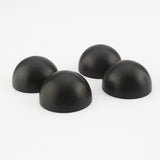 4Pcs HIFI Audio Ebony Hemisphere Column Speaker Amplifier Shock Absorber Feet Pad, Vibration Stands, Anti-Shock