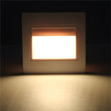 10pcs/lot 86 type 1.5W Modern Recessed Led Stair Light night led Foot light wall lamp led Step ladder Lights 110V 220V