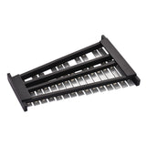 25 Note Glockenspiel Xylophone Wooden Base Aluminum Bars with 2 Mallets Percussion Musical Instrument Gift with Carrying Bag