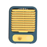 Personal Air Cooler Evaporative Conditioner Desktop Cooling Fan Mini USB Rechargeable Air Conditioner Fan With 3 Wind Speeds