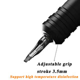 Soldier Wireless Tattoo Machine Pen German Motor 1800 mAh Lithium Battery Fast Charge Mute Low Vibration