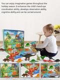 Countdown Calendar Dinosaur Innovative Advent Calendar For Kids Christmas Gifts For Children 24 Digits Advent Day Countdown Gift