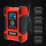 Large Power 12A Car Battery Charger 12V 24V  Automatic Charger 7 Stage Charging Safety Protection Intelligent Charging Repairs