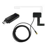 DAB Radio Receiver Car Antenna Digital DAB+Adapter USB Amplified Loop Antenna Fit for Android DVD