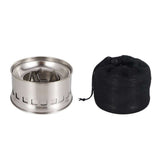 Portable Stainless Steel Backpacking Outdoor Camping Hiking Picnic Wood Stove