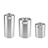 2L/3.6L/5L Homebrewing Stainless Steel Beer Growler Mini Keg Dispenser For Beer Fermenation Keg Secondary Maturity