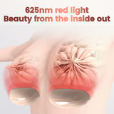 EMS Low Frequency Breast Firm Massager Sonic Nano-red Light Breast Enhancement Machine Anti Sagging Relieve Mastiti Pain Chest