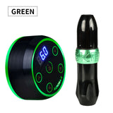 Tattoo Machine Professional Tattoo Kit Profession Rocket Tattoo Pen With AURORA-2 Tattoo Power Supply