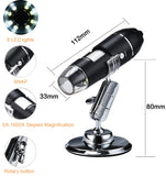 Mini Handheld 1000X/1600X Wifi/USB Digital Microscope Magnification Biological Microscope Skin Analyzer Skin Detector