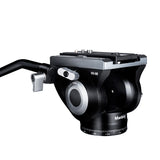 Manbily VH-90 Hydraulic Damping Panning Tilt System Fluid Video Head Tripod Monopod Mount Photo DSLR Camcorder Camera Panoramic