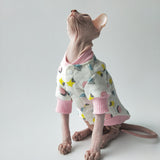 Hairless Cat Clothes Warm Cotton Cat  Sphinx Devon Cat Clothes Soft Skin-friendly Cat Coats Cat Accessories Cat Supplies