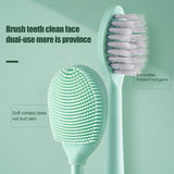 Electric Toothbrush IPX7 2 in 1 Magnetic Levitation Charging 90 Days Soft Brush Head Toothbrush