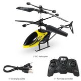 Mini RC Infraed Induction Helicopter Flashing Light Toys QF810 2CH RC Helicopter Suspension Toy For Children Christmas Gift
