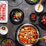 FT-01 4-5L 1300W 220V Multi-Functional Multicooker Electric Hot Pot Stainless Steel Household Electric Cooker Steamer Frying Pan