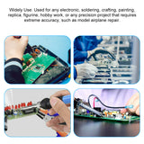 Soldering Iron Helping Holder Third Hand 6 Flexible Arms Soldering Station Welding Tool Set with USB Fan & Magnifier