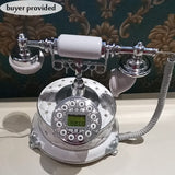 Antique Fashion classical phone american style quality telephone Handsfree/blue Backlit/Caller ID
