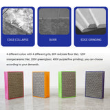 Diamond Tile Glass Metal Wood Edges Grinding Deburring Tool Burr Manual Polishing Pad 60# 120# 200# 400# Optional
