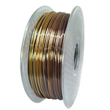 Silk PLA Rainbow 3d Printer Filament 1.75mm 1kg Silky Rich Luster Printing Materials Slik Like Multicolor Ramdon Print Material
