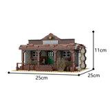 MOC City office building Fit Idea Model Streetview House Building Blocks Bricks DIY Assembly Educational Toys For Kids Gift