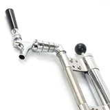 Homebrew Beer Party Pump With D Type Keg Coupler Stainless Steel Tap and Screw Barrel Coupler Keg Party Pump Bar Accessories