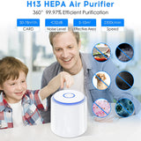 SY-701 Air Purifier Portable 3in1 True HEPA&amp;Active Carbon Filters Air Cleaner With Aromatherapy Negative Ion Remove Formaldehyde
