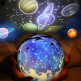 LED Rotierenden Stern Projektor Neuheit Nacht Beleuchtung aufladen usb Lampe Mond Sky universe Baby schlaf Kindergarten Batteri