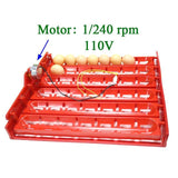 220V/110V/DC 12V Incubator Turn eggs tray Chicken Duck Goose Birds Compound Automatic incubator tray 41.7 x 43 cm