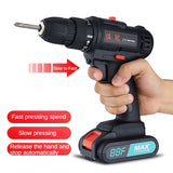 2023 New Electric Impact Wrench 220V Brushless Cordless Wrench Socket 12V Li-ion Battery Hand Drill Installation Power Tools