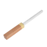 Fret Crowning File Dressing File Wood Handle Fret Repairing Tools for Guitar Bass Maintenance Repairing Polishing Frets Tools