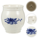 Ceramic Moxa Pot Chinese Traditional Moxibustion Massager Moxa Pot