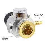 CO2 Mini Gas Regulator Charger Kit 0-90 PSI corny cornelius keg beer brewing machine