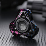 Fox Fidget Spinner EDC Metal Stress Reliever Toys Triangular Aluminum Alloy Hand Spinner Relieve Anxiety Decompression Toys