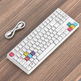 Lieve Gaming Mechanical Keyboard 87 Keys Game Blue Red Brown Switch Color Backlit Wired Keyboard For Pro Gamer Laptop PC